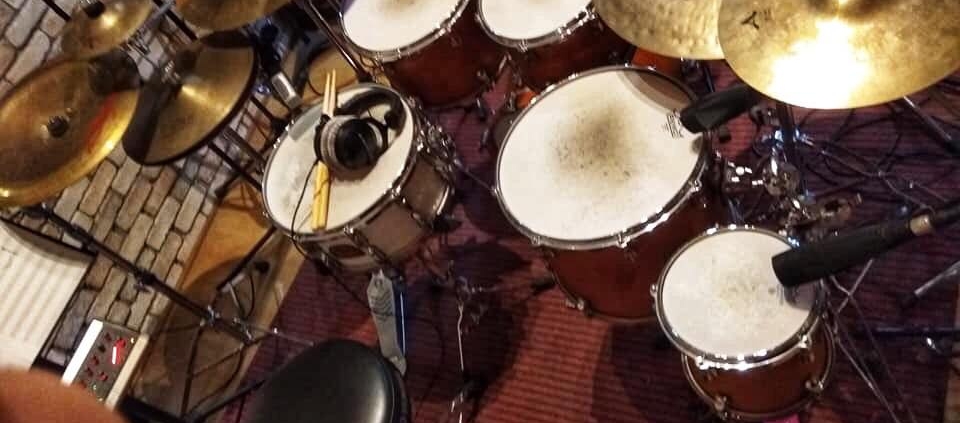YAMAHA 9000 Rec Custom drum set