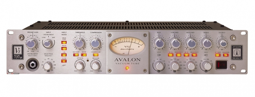Avalon VT-737SP | Studio Recording Mastering Music Productions. Cue Studio Records is a modern and well-equipped recording and mastering studio in Thessaloniki.