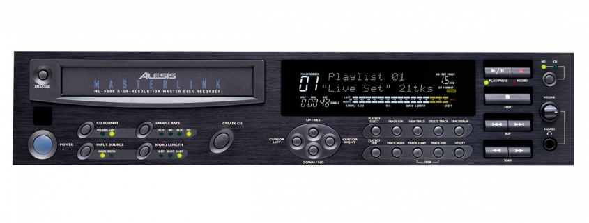 Alesis ML-9600 Masterlink | Studio Recording Mastering Music Productions. Cue Studio Records is a modern and well-equipped recording and mastering studio in Thessaloniki.