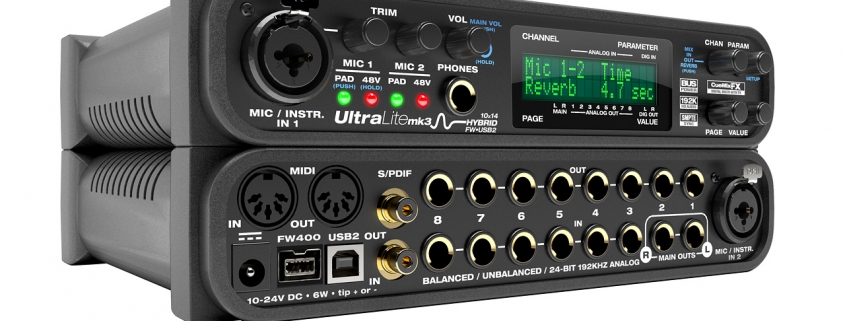 MOTU Ultralite Mk3 H (Midi Room) | Στούντιο Ηχογράφησης Mastering Μουσικές Παραγωγές. Το CUE είναι ένα σύγχρονο και άρτια εξοπλισμένο στούντιο ηχογράφησης και Mastering στη Θεσσαλονίκη.
